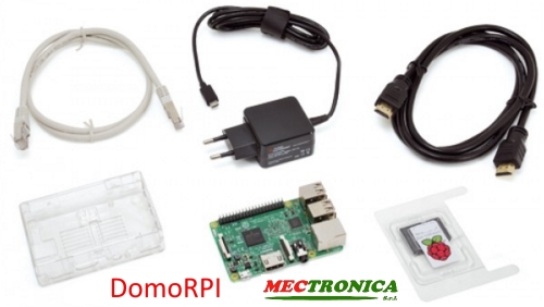 DomoRPI sistema domotica Raspberry PI